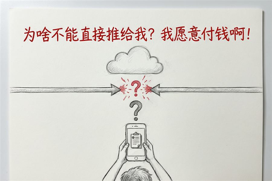 为啥不能直接推给我